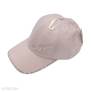 China export pink sun hat outdoor sunscreen baseball cap for women