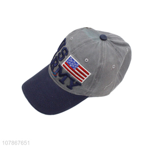 Good wholesale price embroidery sports baseball caps ladies travel sun cap