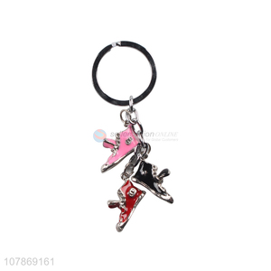 Newest Fashion <em>Shoes</em> Charms Keychain Popular Key Ring