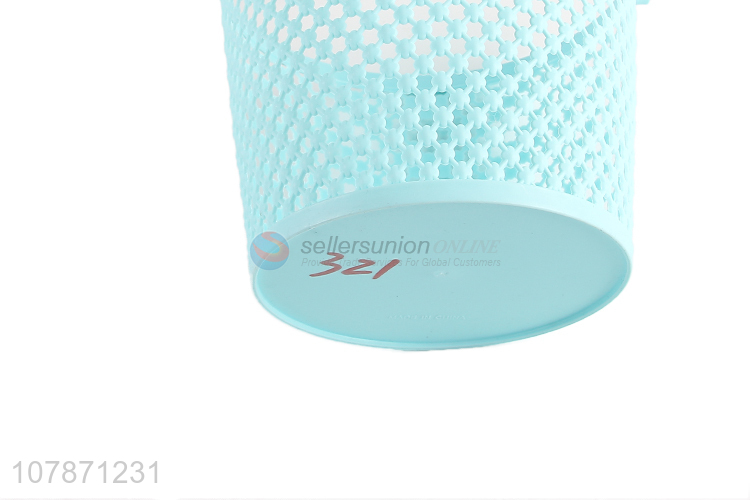 China wholesale small hanging plastic storage basket for bathroom