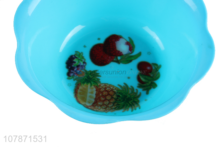 Low price small plastic fruit plate snacks plate wholesale