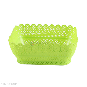 Online wholesale stylish hollow fruit plate multifunctional plate