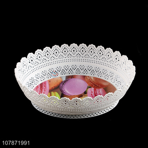 China products household hollow fruit plate desserts candy plate