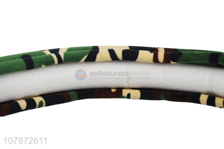 Good Sale Camouflage Color Plush Steering Wheel Cover