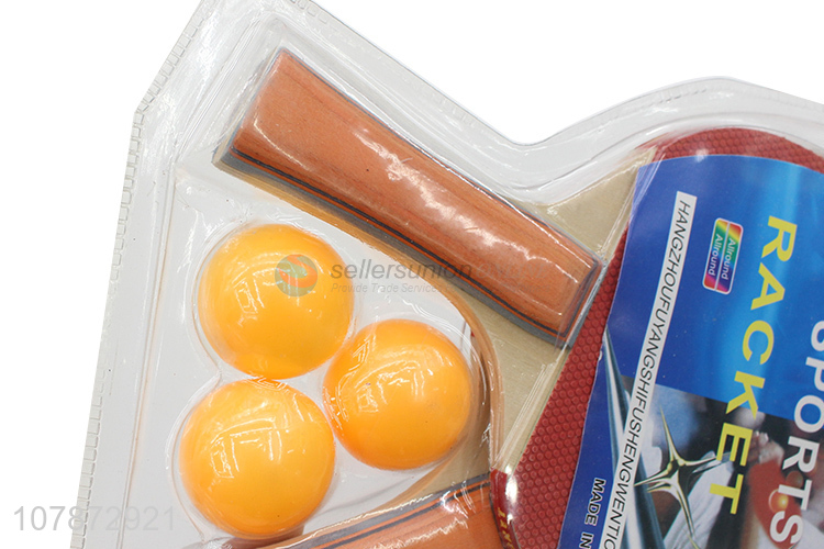 Hot sale indoor sports table tennis rackets set wholesale