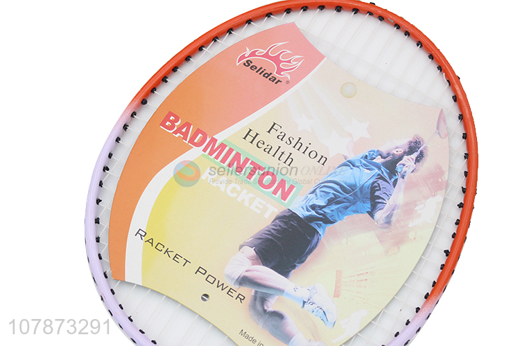 Fashion design high tension badminton racket set for sale