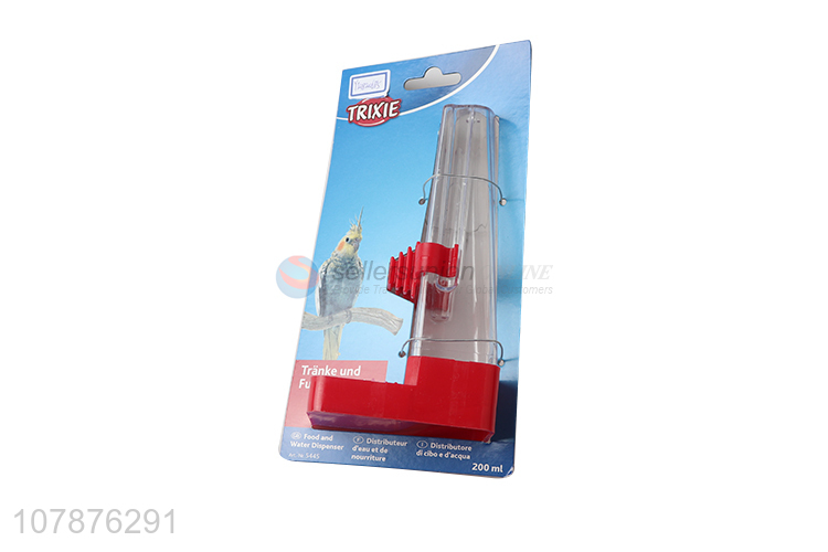 High quality durable bird food dispenser bird feeder