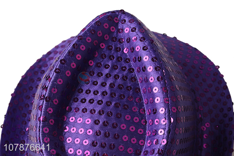 Online wholesale blinking sequin jazz hat event party hat