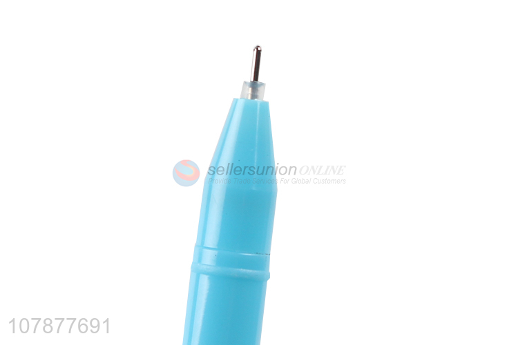 New arrival blue plastic writing pen creative banana craft pen