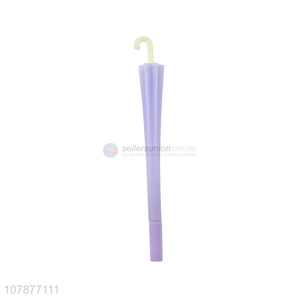 China export purple plastic office signature pen student writing pen