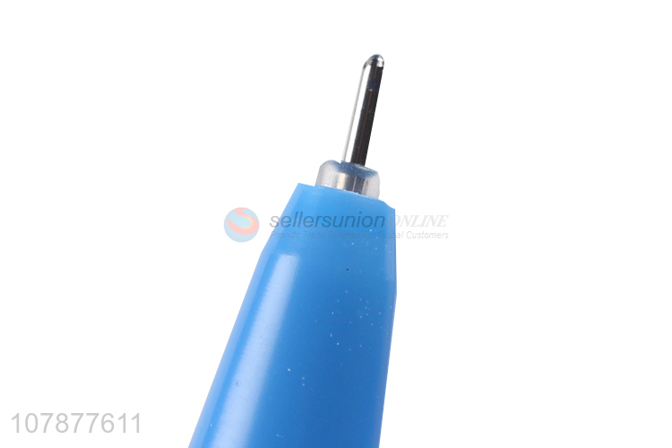 New arrival blue cartoon alpaca plastic student fountain pen