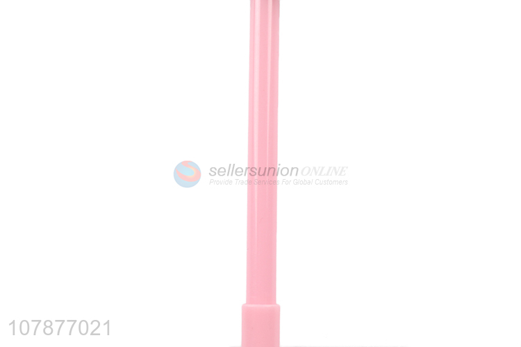 New arrival pink cartoon plastic signature pen writing pen for student