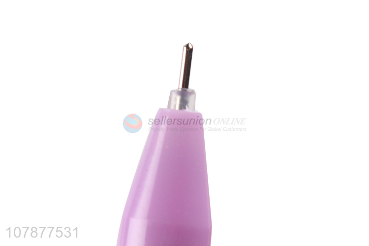 Wholesale purple cartoon creative flower-shaped ballpoint pen