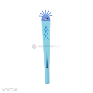 Good wholesale price blue creative plastic office signature pen