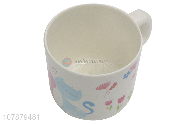 New arrival children melamine dinnerware set bowl spoon fork cup