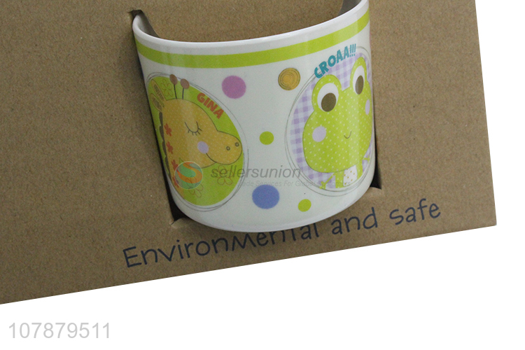 Good quality eco-friendly food grade kids melamine dinnerware set