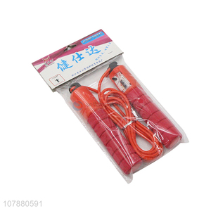 Online wholesale excercise sports pvc <em>skipping</em> <em>rope</em> with counter