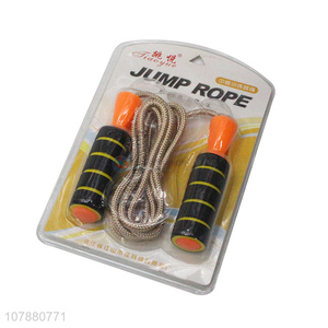 New product comfort grip <em>skipping</em> <em>rope</em> training jump <em>rope</em>