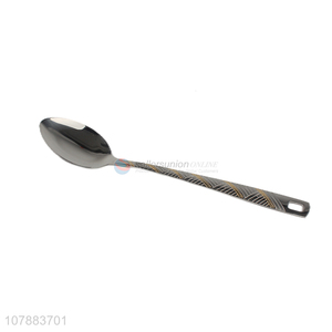 Good selling stainless steel tableware long handle spoon