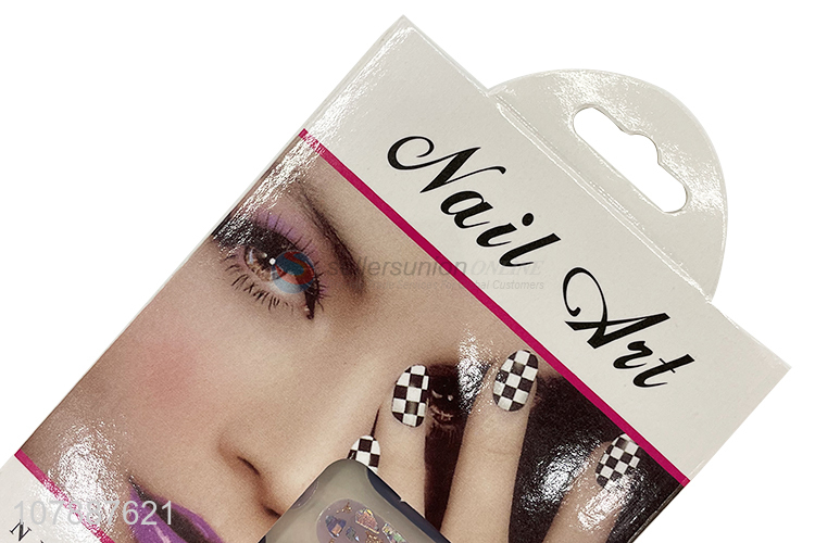 Online wholesale popular autumn and winter 3D glitter nail wraps