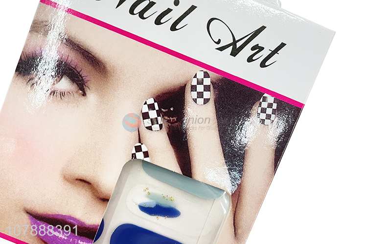 Good quality real gel nail polish strips gel nail stickers