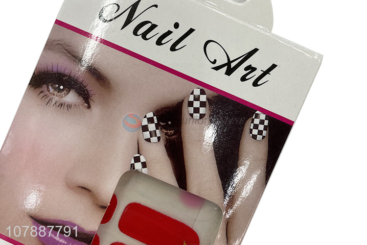 New arrival creative nail art decoration full cover nail wraps