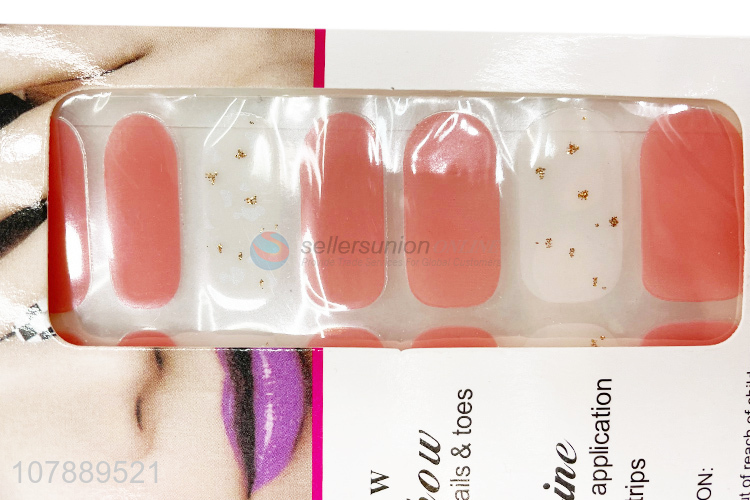 New Arrival Girls Nail Sticker Self-Adhesive Nail Decals