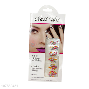 Best Selling Full Cover Nail Stickers Nail Wrap Art Decals