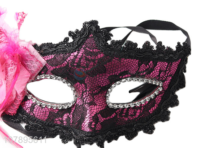 Cheap price reusable face mask female fashion lace mask for party