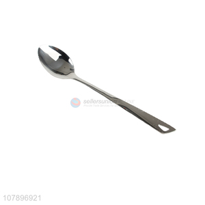 Yiwu wholesale silver stainless steel universal eating spoon