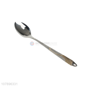 Good wholesale price silver stainless steel household eating spoon