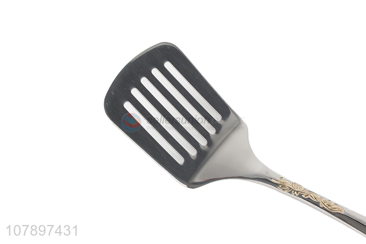 China export silver long handle stainless steel cooking shovel