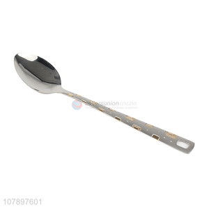 Factory wholesale silver stainless steel spoon for kitchen