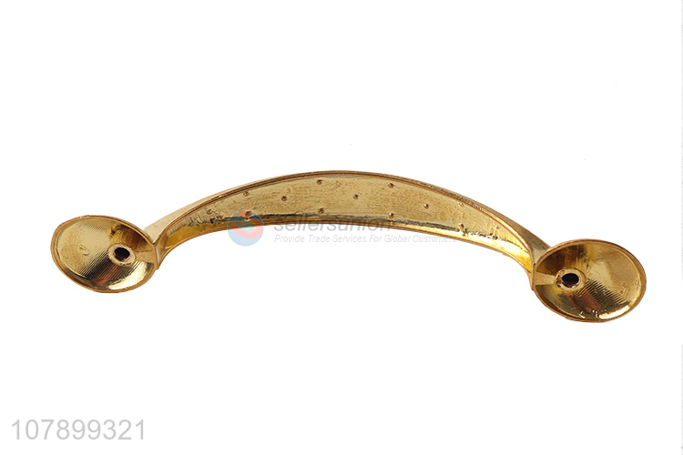 Wholesale golden hollow drawer handle aluminum alloy furniture handle