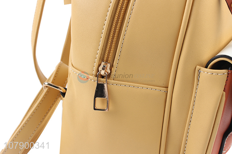 Delicate Design Fashion Backpack PU Leather Shoulders Bag