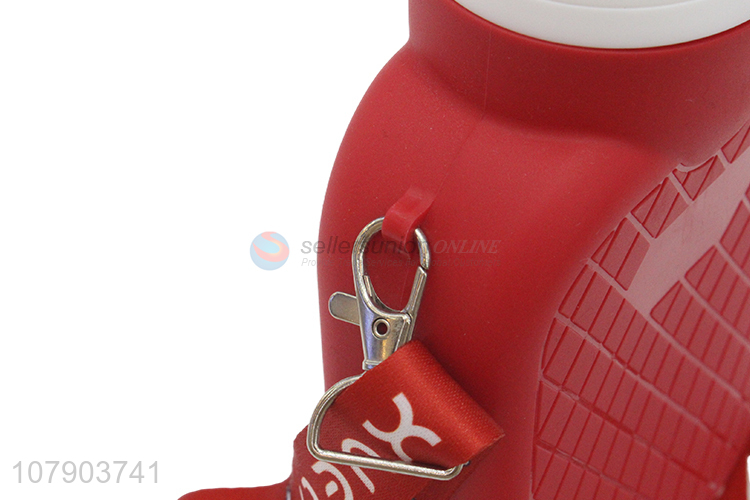 New arrival red large capacity soft silicone cup with cheap price