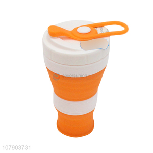 Wholesale from china foldable drinking silicone cup water cup for daily use