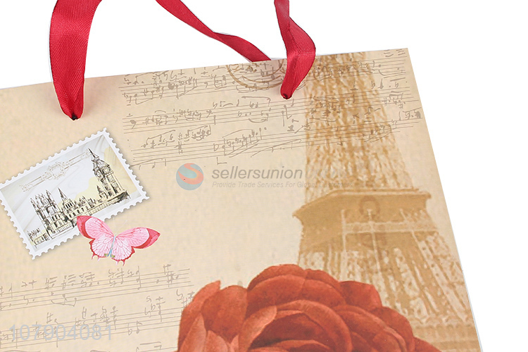 Good Price Paper Printing Valentine's Day Paper Bag