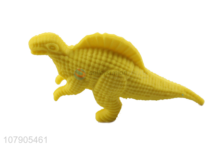 Best Sale 4 Pieces Simulation Dinosaur Shape Erasers For Kids