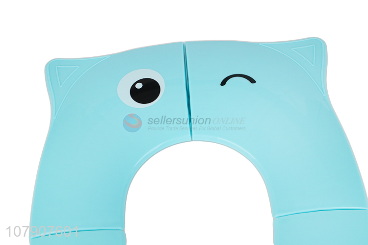 China supplier portable folding reusable baby toilet seat children potty seat