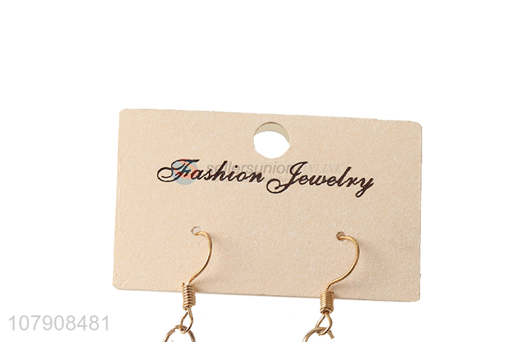 High quality decorative long drop earrings for women jewelry