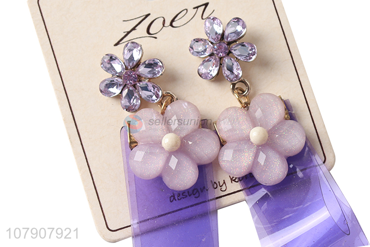 Factory supply decorative women jewelry accessories earrings for sale