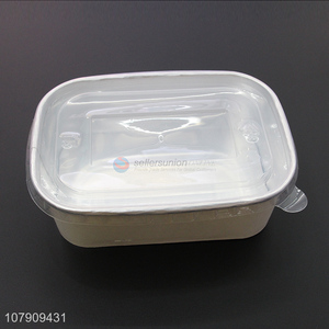 Factory direct sale golden restaurant takeaway lunch box