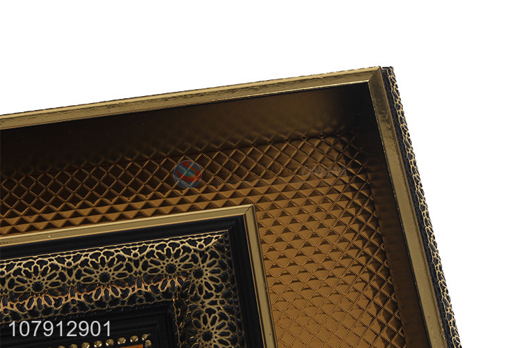 China Wholesale Black Golden Retro Acrylic Cake Packaging Box