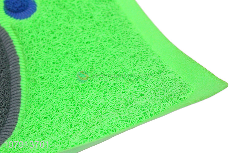 China wholesale non-slip footprint pattern rubber carpet mat