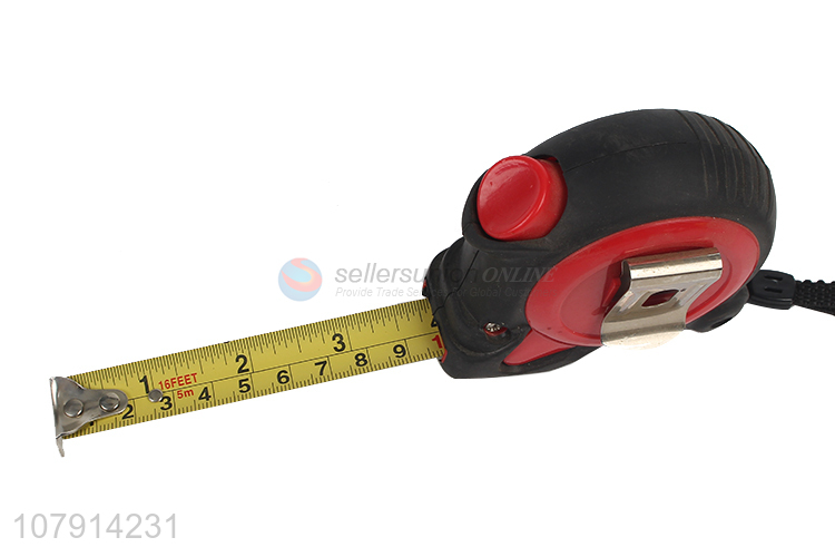 Yiwu direct sale black telescopic tape measure steel type