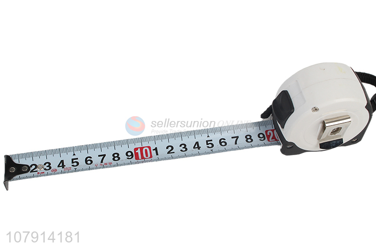 New product white portable tape measure construction site measuring tool