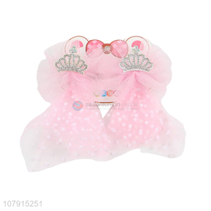 Hot Selling Crown Hairpin Baby Girls Hair Clips Set