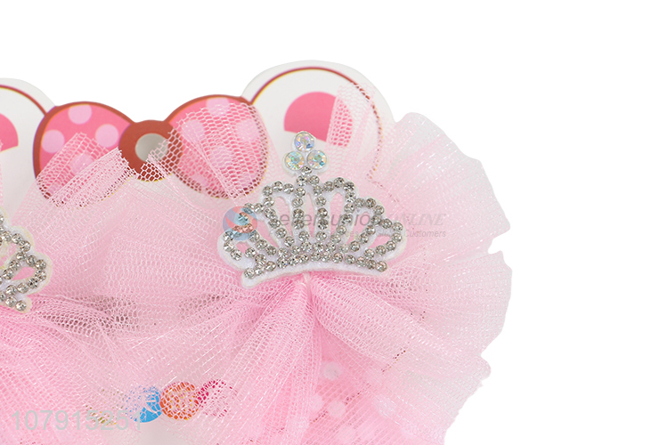 Hot Selling Crown Hairpin Baby Girls Hair Clips Set