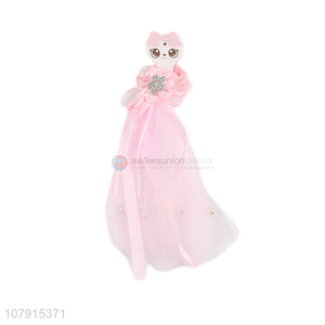 New Style Baby Girls Hair Rope Princess Hair Ring With Veil